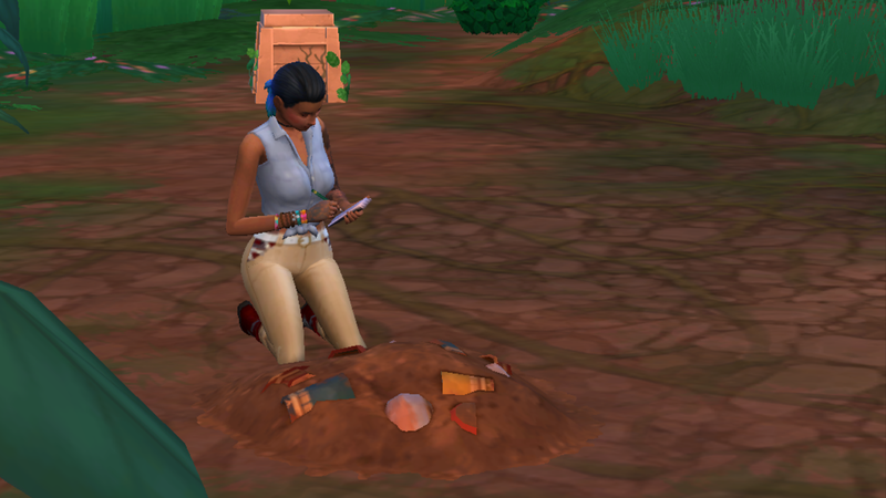 Illustration for article titled I Flirted With Bartenders, Found An Ancient Temple And Got Cursed In The New Sims Vacation World